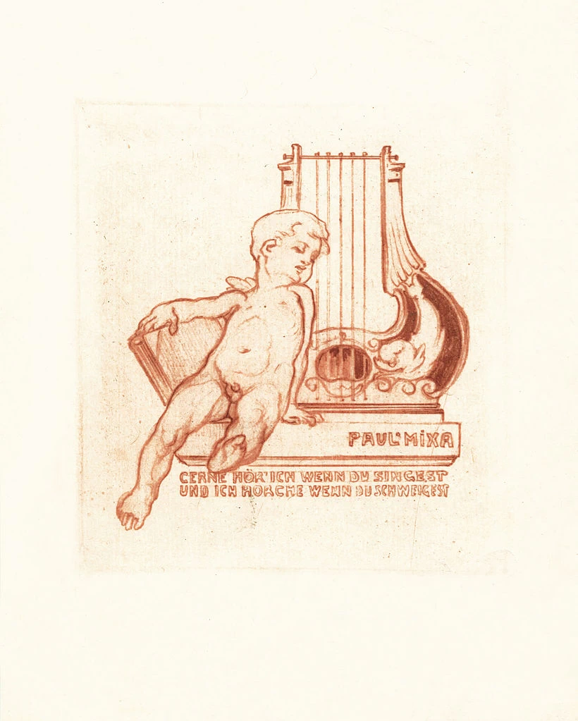 Ex libris Paul Mixa